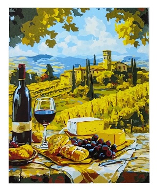 Arte Por Nmero La Toscana